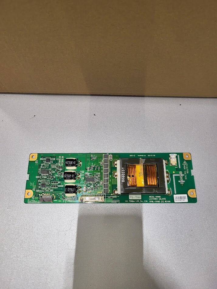 6632L-0198C Inverter Board | LC370WX1 (Slave) | LG.Philips YPNL-T010D (S) REV06