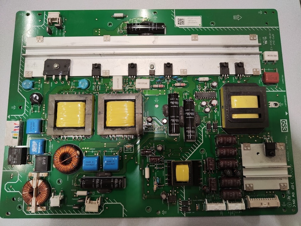 LG APS-241 Power Supply Board 1-878-302-12 for LG TV Models Not Tested