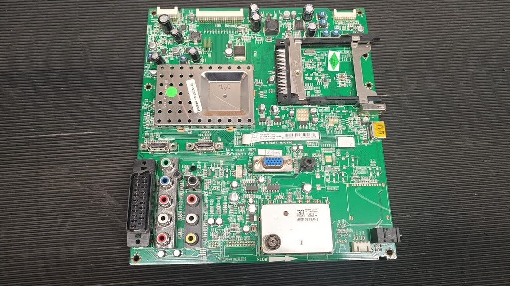 LG Philips Main Board 40-MT62FF-MAC4XG - Used, Fully Operational for TV Repairs