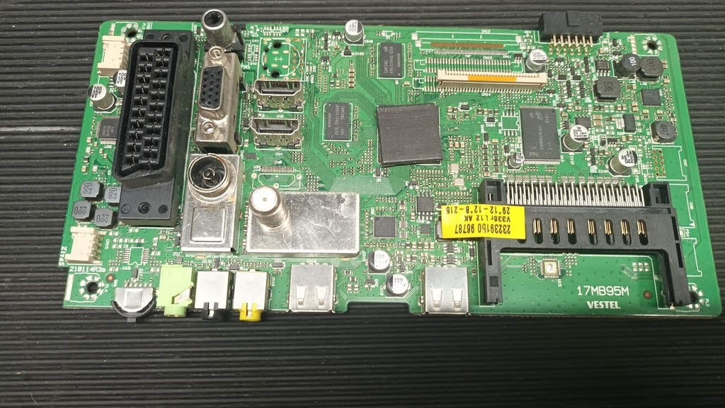 Vestel 17MB95M Main Board for TV Repair - Working Condition, Used
