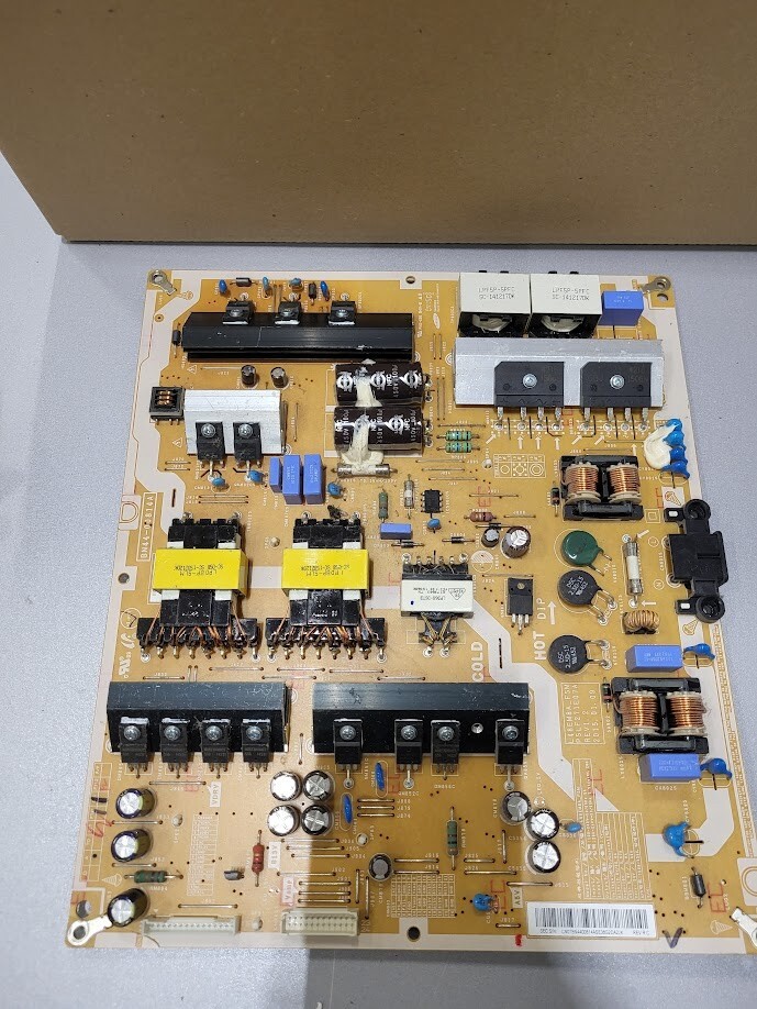 L48EM8A Power Board PSLF271E REV1.2 - Untested, Sold As-Is for Parts