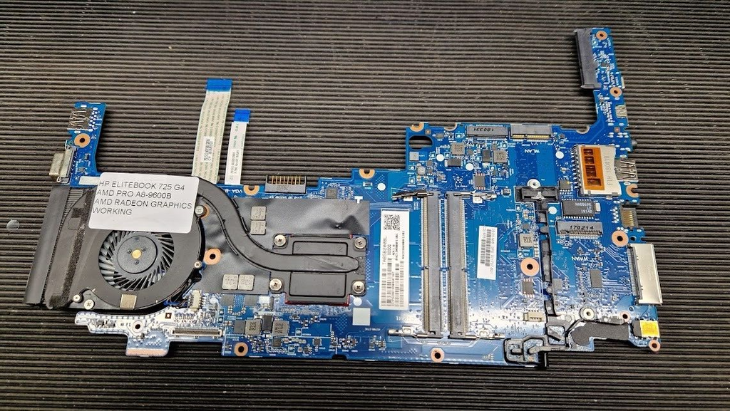 HP Elitebook 725 G4 Mainboard AMD Pro A8-9600B Radeon Grafik Gebraucht Funkti...