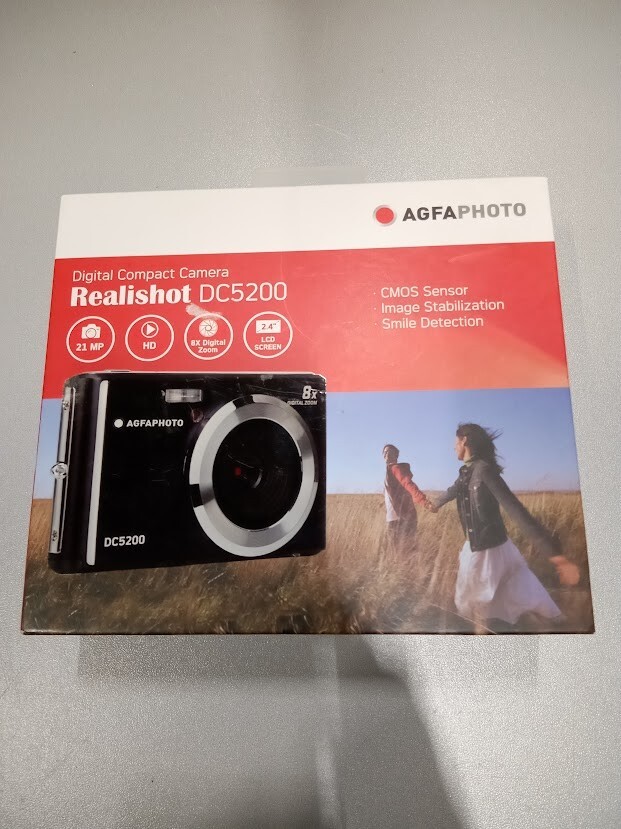 AgfaPhoto DC5200 21MP 64GB 2.4 LCD Digital Compact Camera Not Working For Parts