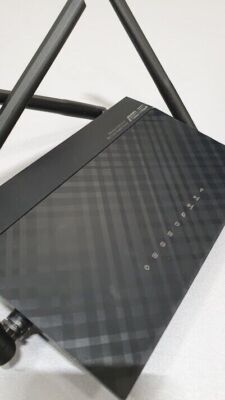 ASUS RT-AC59U AC1500 Dual-Band Wi-Fi 6 Router gebraucht funktioniert ohne...