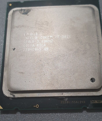 Processeur de bureau Intel Core i7-3820 3,60 GHz 3e génération d'occasion...