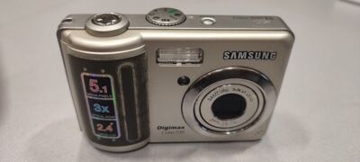 Appareil Photo Numérique Samsung Digimax Cyber 530 5,1MP 3x Optique Ne...