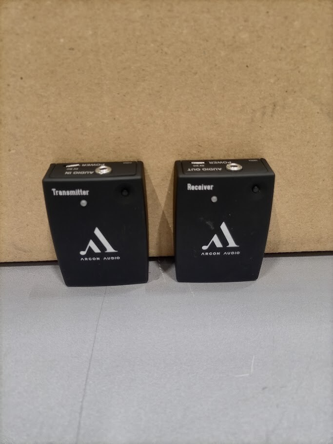 Argon Audio WRT Wireless Transmitter and Receiver - Non-Functional, For Parts