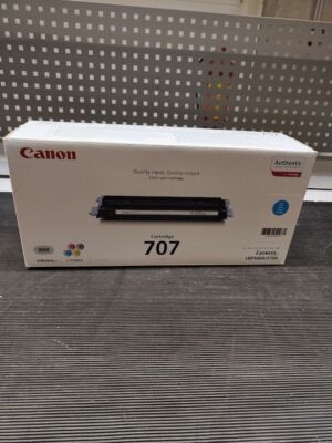 Cartouche Canon 707 pour i-sensys LBP5000 LBP5100 Cyan NEUVE