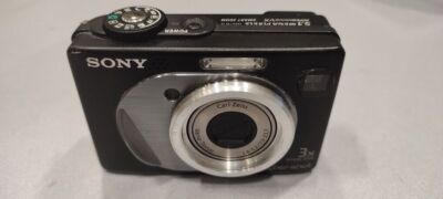 Cámara digital Sony Cyber-shot DSC-W12 5,1 MP negra no funciona para piezas