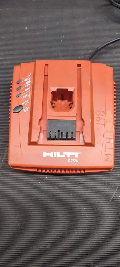 HILTI C 7/24 Battery Charger Orange Used Working
