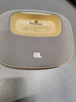 JBL OnBeat Micro Lautsprecher Dock für iPhone und iPod Silber funktioniert...