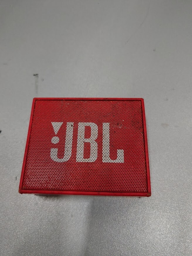 JBL GO VM Portable Bluetooth Speaker Red Not Working For Parts