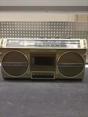 Sharp GF-4343 Stereo Radio Cassette Recorder Not Working For Parts