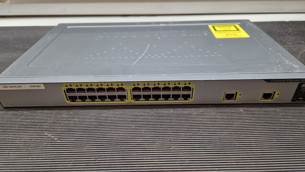 Cisco Systems Catalyst Express 500 Series Network Switch Not Tested For Parts
