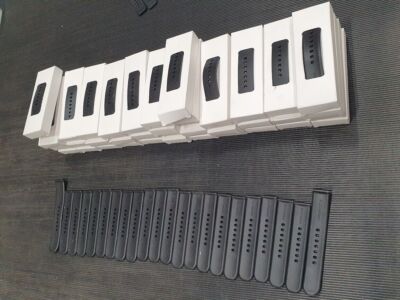 Menge 57 Handschlaufe für Asus Vivowatch 42 mm, 46 mm schwarz Silikon