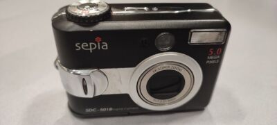 Sepia SDC-501b Digitalkamera 5,0 MP 3x Superzoom schwarz funktioniert nicht...