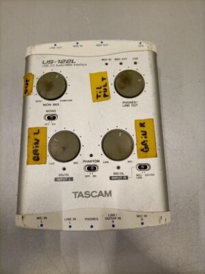 Tascam US-122L USB 2.0 Audio/Midi Interface nicht auf Ersatzteile getestet