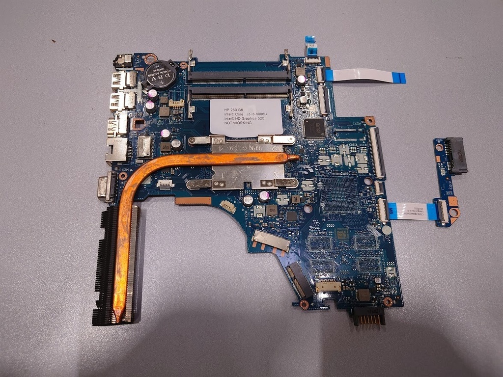 HP 250 G6 Motherboard Intel Core i3 i3-6006U Intel HD Graphics 520 Not Working