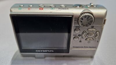 Olympus FE-140 6.0MP Digitalkamera optischer Zoom grau funktioniert nicht...