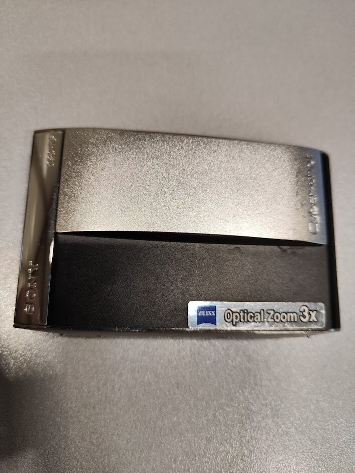 Sony Cyber Shot DSC-T5 3x Optical Zoom 5.1 MP Digital Camera For Parts