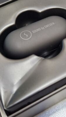 Sound By Sweden ZERO-TX True Wireless Kopfhörer Schwarz Gebraucht Funktioniert