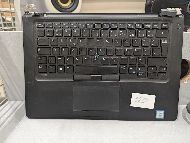 Dell Latitude 5580 Laptop – Intel Core i5-6300U, Not Working, No RAM/SSD/Battery