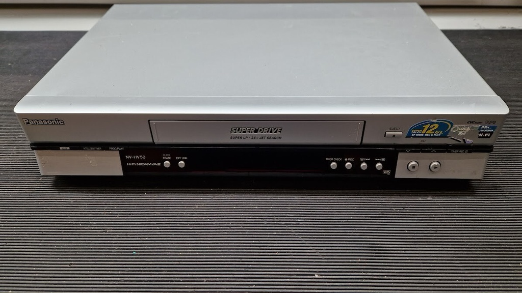 Panasonic NV-HV50 Video Cassette Recorder Not Tested For Parts