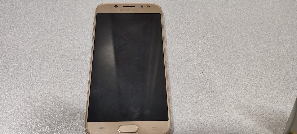 Samsung Galaxy J5 SM-J530F/DS Gold 16GB Locked Account For Parts Or Repair