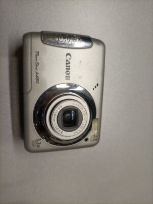 Canon PowerShot A480 10.0MP Digital Camera 3.3X Optical Zoom Not Working Parts