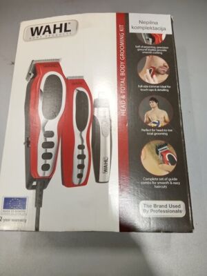 Wahl Close Cut Combo Head & Total Body Grooming Kit Used Working Incomplete Set