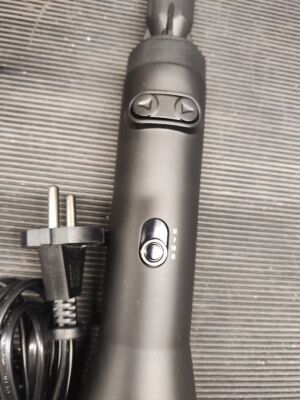 BaByliss AS970E Big Hair Luxe Rotating Hot Air Brush 3 Attachments Used Working