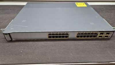 Cisco Systems Catalyst 3750G Series Network Switch Not Tested For Parts