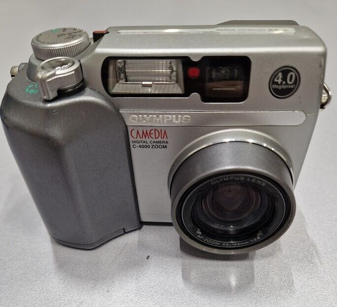Olympus Camedia C-4000 4MP Digital Camera With Zoom Lens Used For Parts