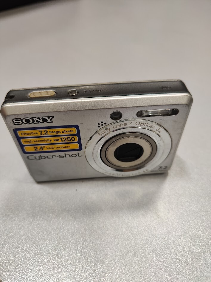 Cámara digital Sony Cyber-shot DSC-S730 7,2 MP 3x Zoom no funciona para piezas