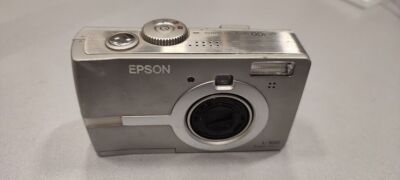 Raro Epson Photopc l-300 cámara digital 3 MP plata no funciona para piezas