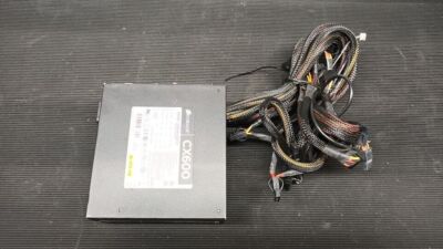 Corsair CX600 600W Desktop PSU ATX Power Supply CMPSU-600CX Used Working