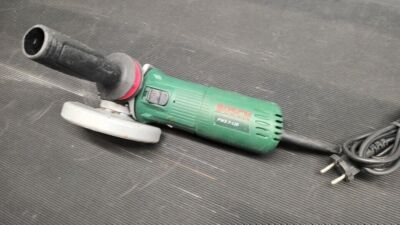 Bosch PWS 7-125 Angle Grinder Green Used Working