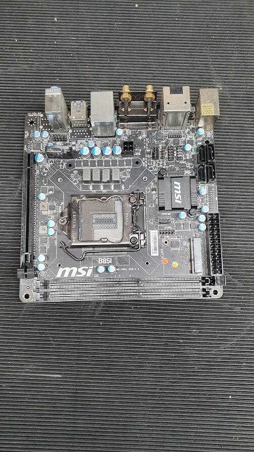 MSI B85I Motherboard LGA1150 Chipset Intel B85 DDR3 Not Working For Parts