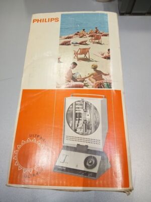 Vintage Philips HP 3104 UV Infrared Light Heat Lamp Retro Holland Not Working Fo