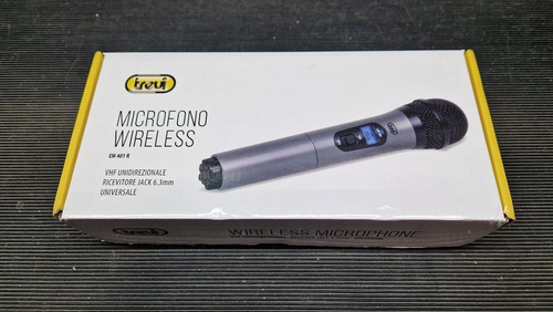TREVI EM 401 R Mikrofon kabellos schwarz funktioniert nicht für Ersatzteile