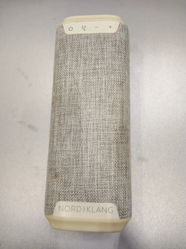 NORD KLANG bluetooth speaker White Not Working For Parts