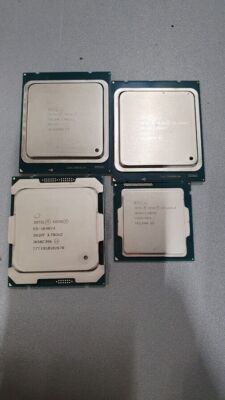 4 Stück Intel Xeon E5-1630 V4 1psc E5-2630 V2 2psc E3-1225V3 1psc CPU Prozessor