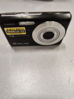 Casio Exilim EX-Z11 7.2MP Cámara Digital 3X Zoom Óptico Negro Usado...