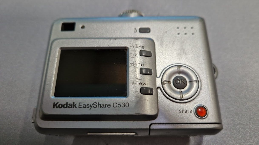 Cámara digital KODAK Easyshare C530 zoom óptico de 5,0 MP no funciona para pi...
