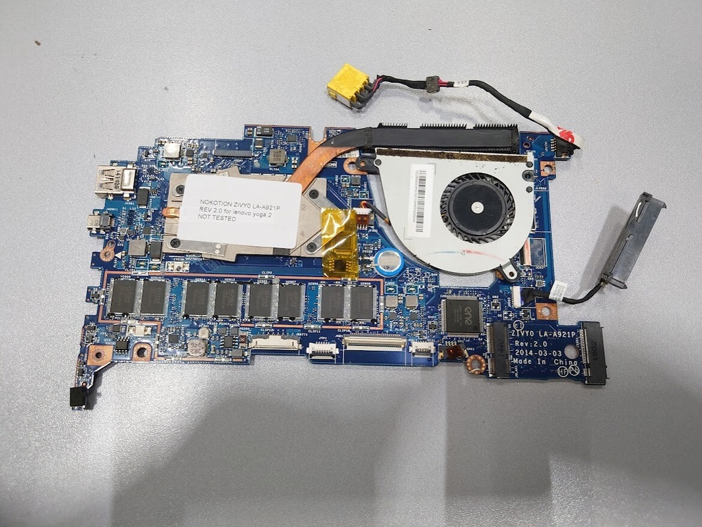 Lenovo Yoga 2 Motherboard Nokotion Zivy0 KA-A921P REV 2.0 Not Tested