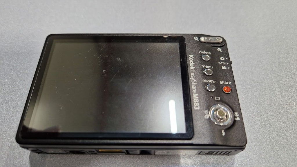KODAK Easyshare M883 Digital Camera Optical Zoom Black Not Working  For Parts