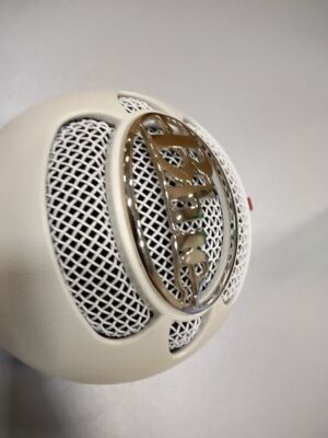 Blue Microphones Snowball Ice White China Without Power Cord Used Workingg