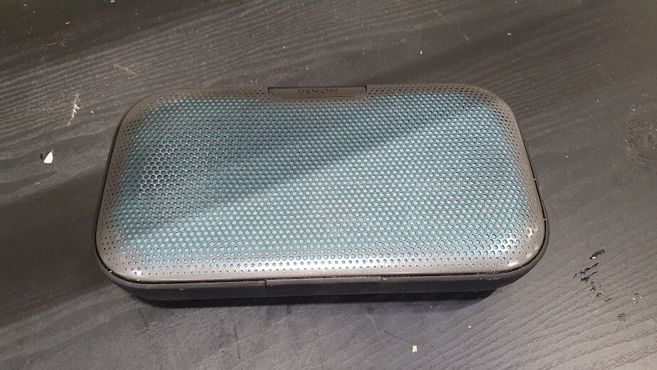 Denon Envaya DSB-200 Wireless Bluetooth Speaker Grey Used Working