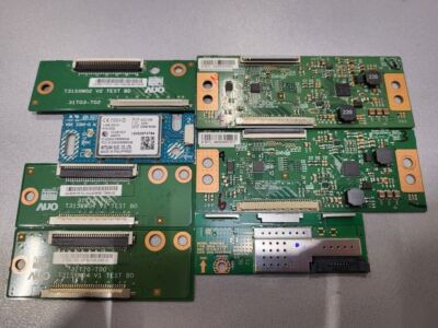Lot of 7 Various TV Display Logic Boards Used Not Tested