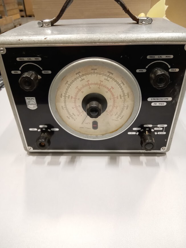 Philips Stroboscope PR 9103 Holland Silver Not Working For Parts